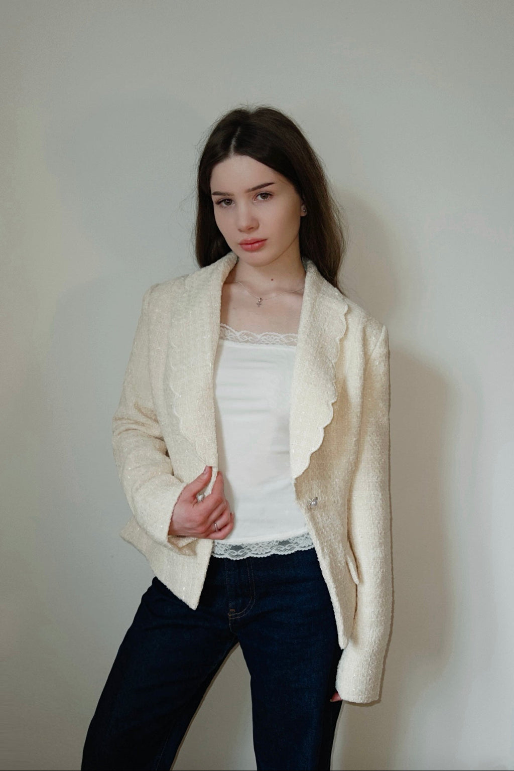 WOOL BLEND TWEED JACKET - LIMITED COLLECTION