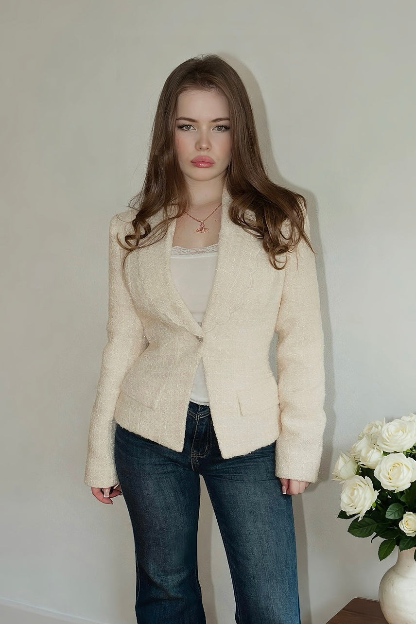 WOOL BLEND TWEED JACKET - LIMITED COLLECTION