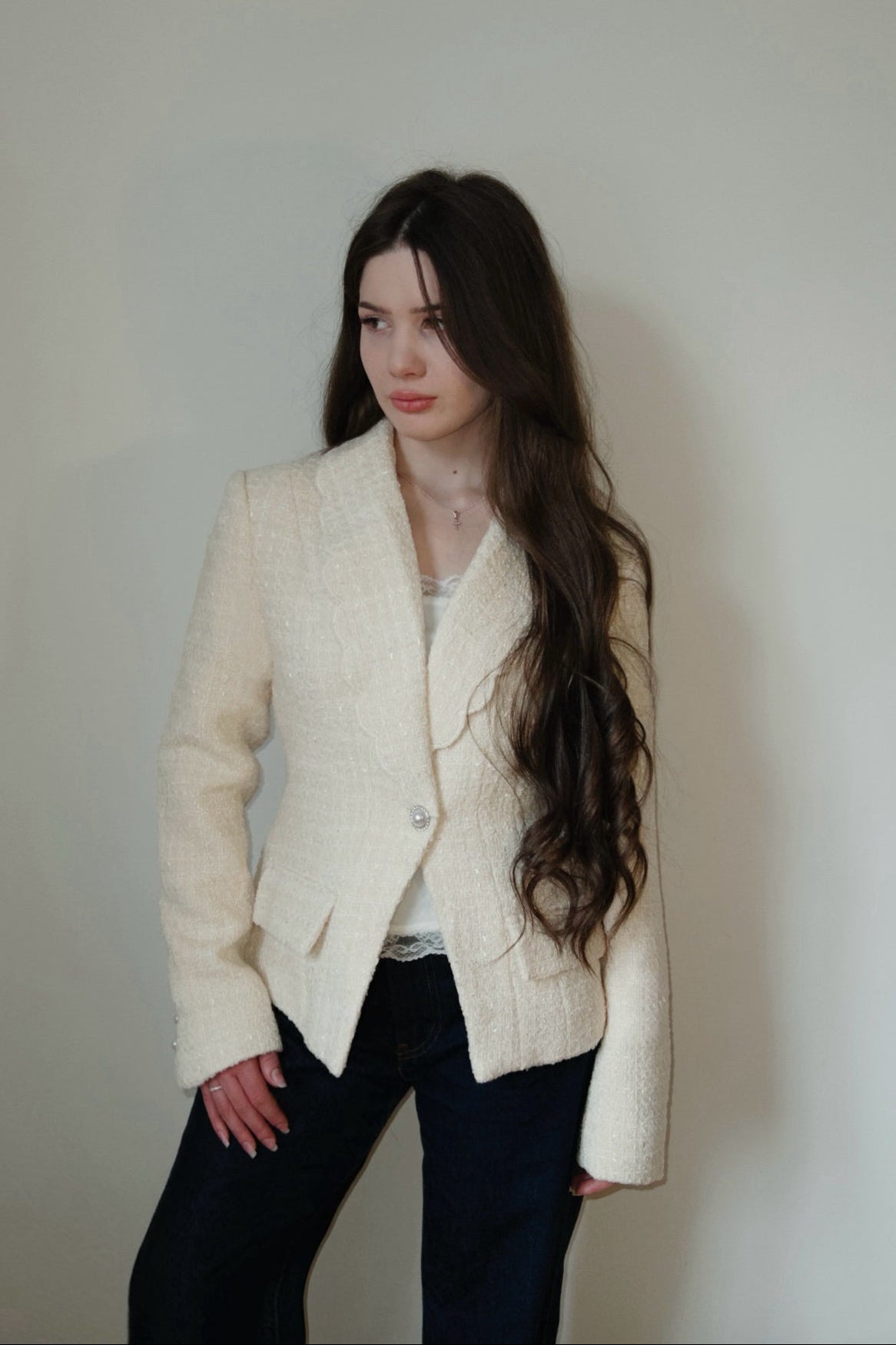 WOOL BLEND TWEED JACKET - LIMITED COLLECTION